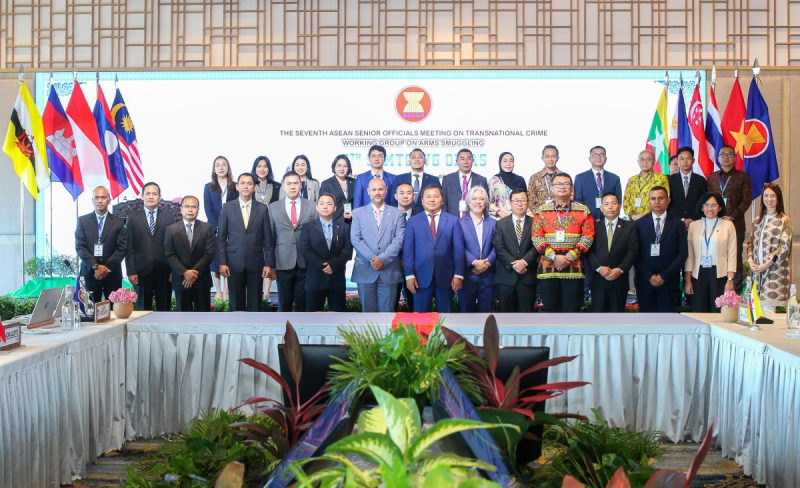 Delegasi Polri Hadiri Pertemuan ASEAN SOMTC Working Group on Arms Smuggling di Kamboja