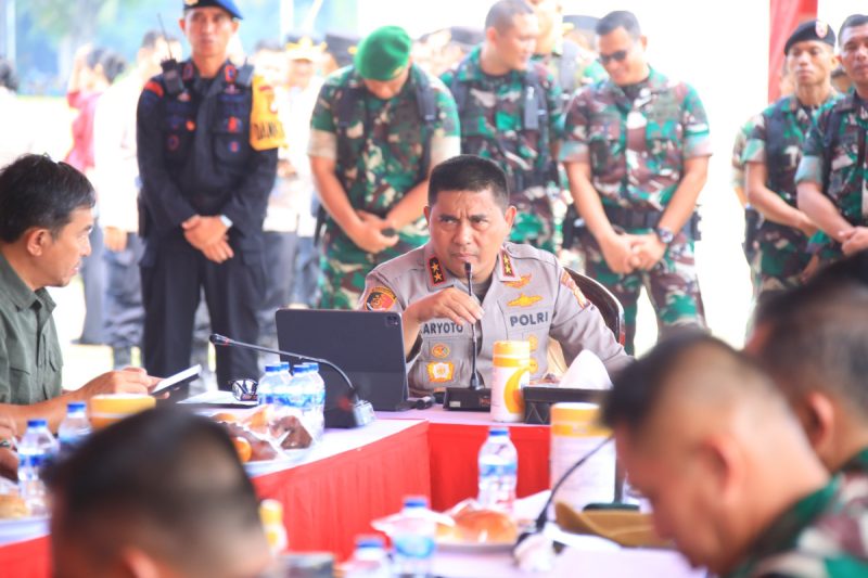 Kapolda dan Wakapolda Metro Jaya Tinjau Kesiapan Pengamanan May Day 2025 di Monas